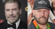 o ator John Travolta e o músico e diretor Fred Durst - Richard Shotwell/Invision/Sipa USA/AP