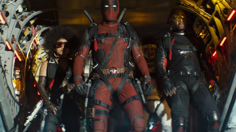 Cena do trailer de <i>Deadpool 2</i> - Reprodução/Vídeo