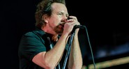 Eddie Vedder, do Pearl Jam, no Lollapalooza 2018 (Foto: Andréia Takaishi)