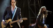 Nick Cave & The Bad Seeds durante show de 2009 - AP Photo/KEYSTONE/Ennio Leanza