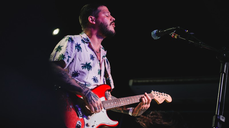 Nathan Williams, vocalista e guitarrista do Wavves - Fabrício Vianna