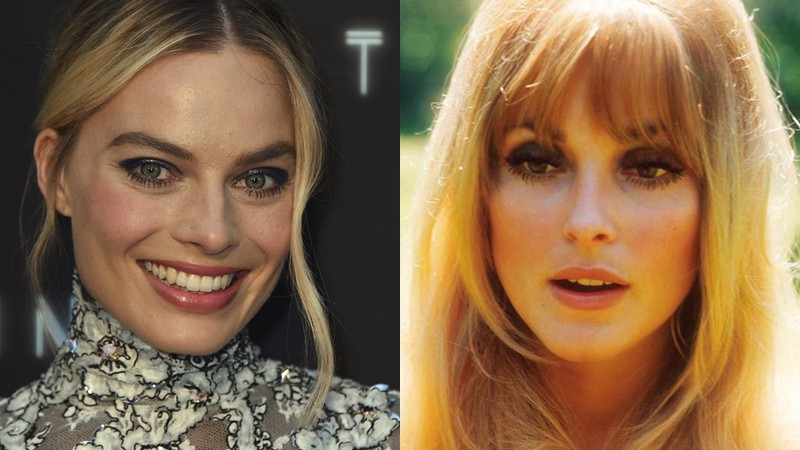 Margot Robbie, atriz, e Sharon Tate, ex-esposa do diretor Roman Polanski e uma das cinco pessoas assassinadas pelos seguidores de Charles Manson, em 1969 - Jordan Strauss/Invision/AP/Orlando /ImageCollect