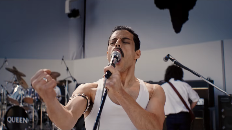 Rami Malek como Freddie Mercury - Reprodução