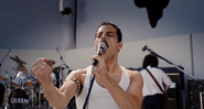 Rami Malek como Freddie Mercury (Foto: reprodução)