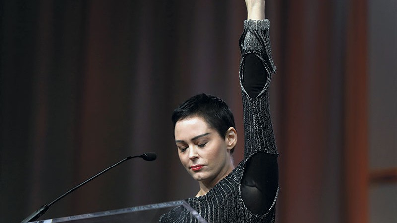 Rose McGowan - AP Photo/Paul Sancya