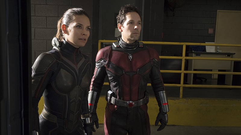 Evangeline Lilly e Paul Rudd em <i>Homem-Formiga e a Vespa</i> - Reprodução