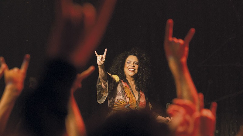 <B>Faces da Música</b><br>
Gal Costa em 2017 no show <i>Estratosférica</i>, em São Paulo
 - Marcos Hermes/Divulgação