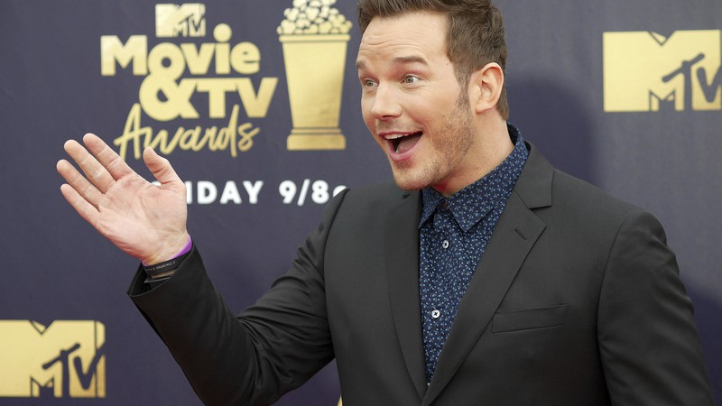 Chris Pratt no MTV Movie and TV Awards - AP