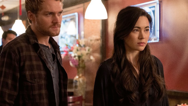 Em ação: Colleen (Jessica Henwick) e Danny Rand (Finn Jones) em cena - LINDA KALLERUS/NETFLIX/DIVULGAÇÃO