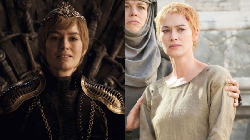 Lena Headey como Cersei Lannister e Hannah Waddingham como Septa Unella (Foto: Reprodução/ HBO)