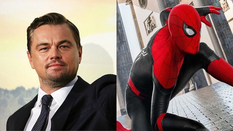 Leonardo DiCaprio (Foto: Divulgação) e Homem-Aranha (Foto: Sony Pictures/Divulgação)