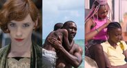 A Garota Dinamarquesa, Moonlight e Rafiki (Fotos: Reprodução/IMDb)