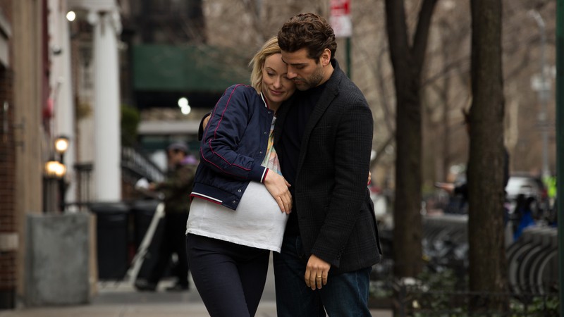 Olivia Wilde e Oscar Isaac em cena de A Vida em Si (Foto:John Pack)