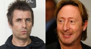 Montagem com Liam Gallagher (Foto: Joel C Ryan / AP) e Julian Lennon (AP Photo / Wilfredo Lee)