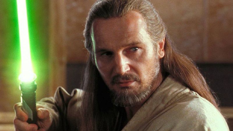 Liam Neeson em Star Wars (Foto: Reprodução)