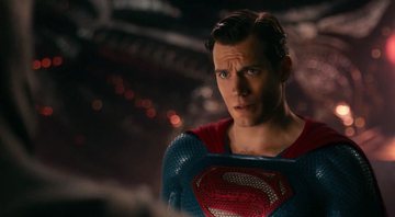 Henry Cavill como Superman em Liga da Justiça (foto: Reprodução/ Warner)