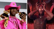 Lil Nas X no Grammy 2020 (Foto: Getty Images/Amanda Edwards/Correspondente) e clipe de "Montero (Call Me By Your Name)" (Foto: Reprodução/YouTube)