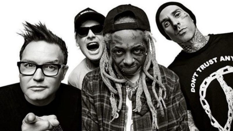 Lil Wayne está em turnê com o Blink 182 (Foto:Reprodução/Instagram)