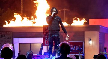 Performance de Lil Baby no Grammy 2021 (Foto: Kevin Winter/Getty Images for The Recording Academy)