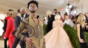 Lil Nas X no Met Gala 2021 (Foto: Mike Coppola/Getty Images)