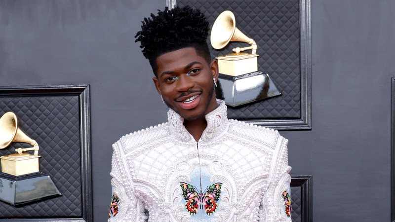 Lil Nas X no Grammy 2022 (Foto: Getty Images)