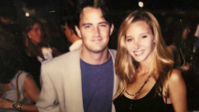 Matthew Perry e Lisa Kudrow (Foto: Reprodução/Instagram)