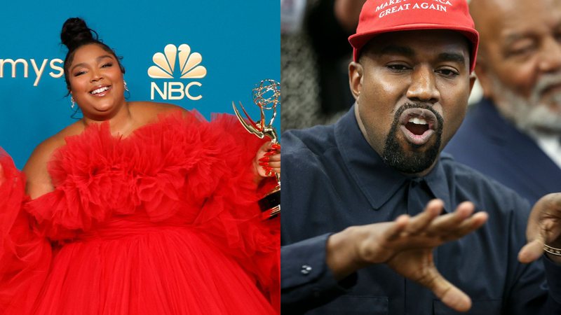 Lizzo, Kanye West (Foto: Getty Images)