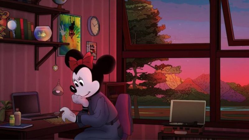 Lofi Minnie: Focus (Foto: Reprodução / YouTube)