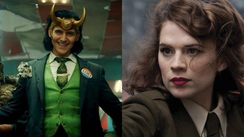 Loki (Foto: Divulgação / Disney+) e Peggy Carter (Foto: Divulgação)