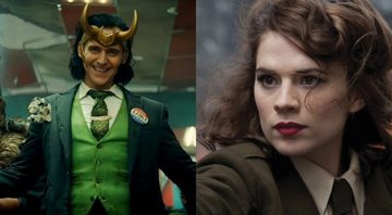 Loki (Foto: Divulgação / Disney+) e Peggy Carter (Foto: Divulgação)