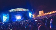 Imagem do palco principal do Lollapalooza 2018 (Foto: Marcelo Paixão/T4F)