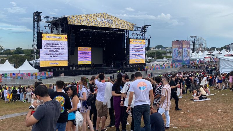 Chuva no Lollapalooza 2022 (Foto: Mariana Rodrigues / Rolling Stone Brasil)