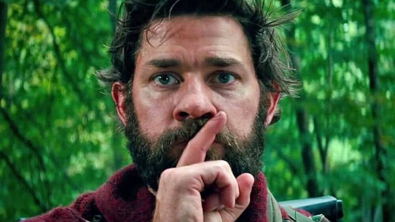 John Krasinski em Um Lugar Silencioso (Foto: Reprodução)