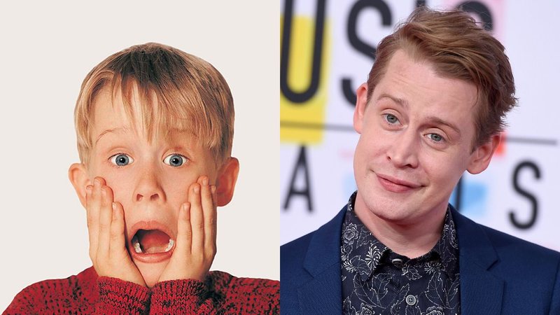 Macaulay Culkin (Foto 1: Divulgação | Foto 2: Jordan Strauss / Invision / AP)