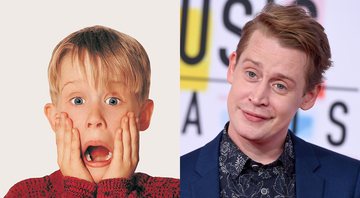 Macaulay Culkin (Foto 1: Divulgação | Foto 2: Jordan Strauss / Invision / AP)