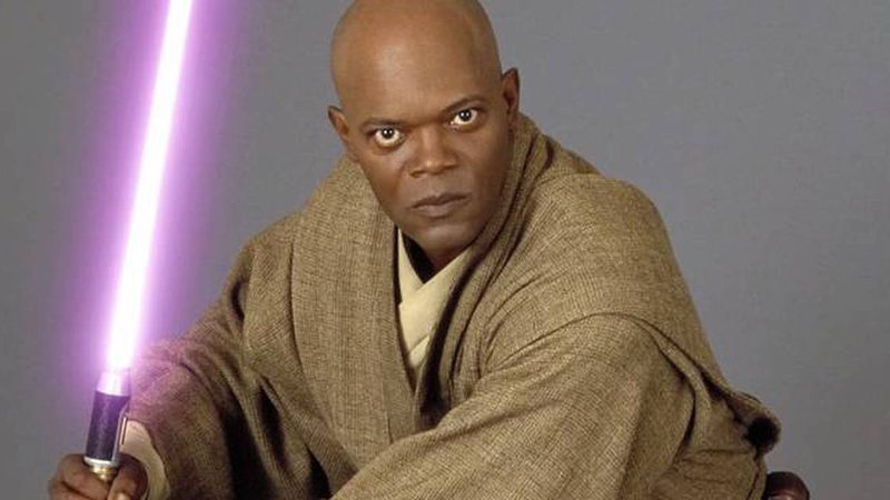 Samuel L. Jackson como Mace Windu (foto: reprodução Lucasfilm)