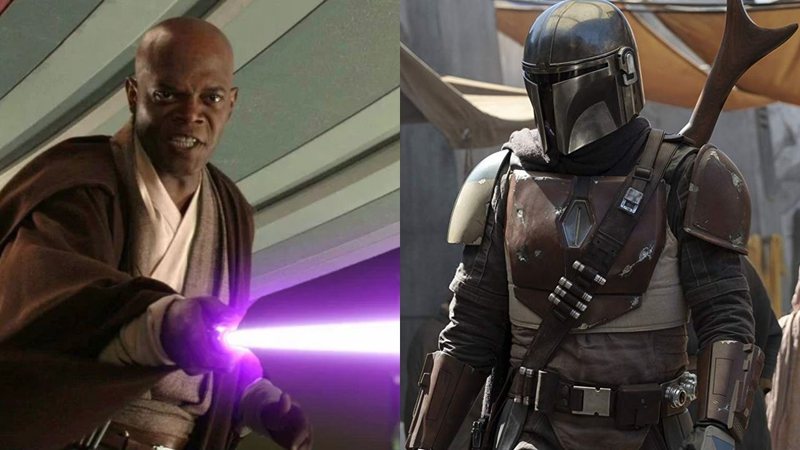 Samuel L. Jackson como Mace Windu/ The Mandalorian (foto: reprodução/ Lucasfilm)