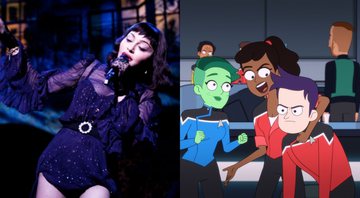 Madonna em Madame X e Star Trek: Lower Decks (Fotos: Divulgação /Paramount+)