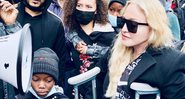 Madonna em protesto contra o racismo e a violência policial (Foto: Reprodução / Instagram)