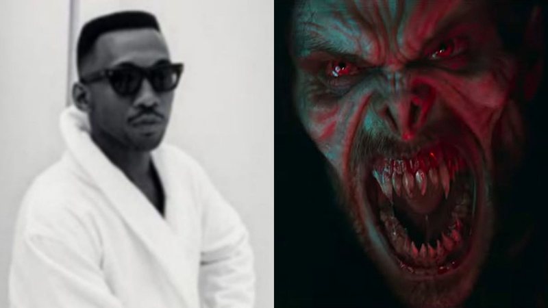 Mahershala Ali (Foto: Reprodução / Instagram) / Jared Leto como Morbius (Foto: Reprodução / Twitter)