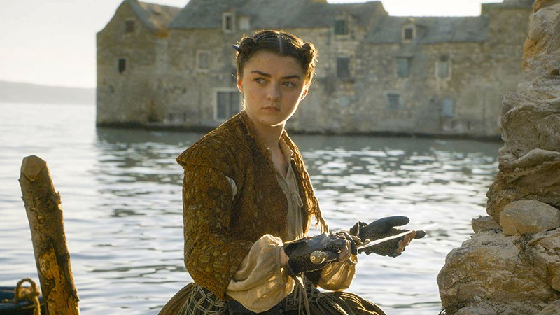 Maisie Williams como Arya Stark em Game of Thrones (Foto:Reprodução)