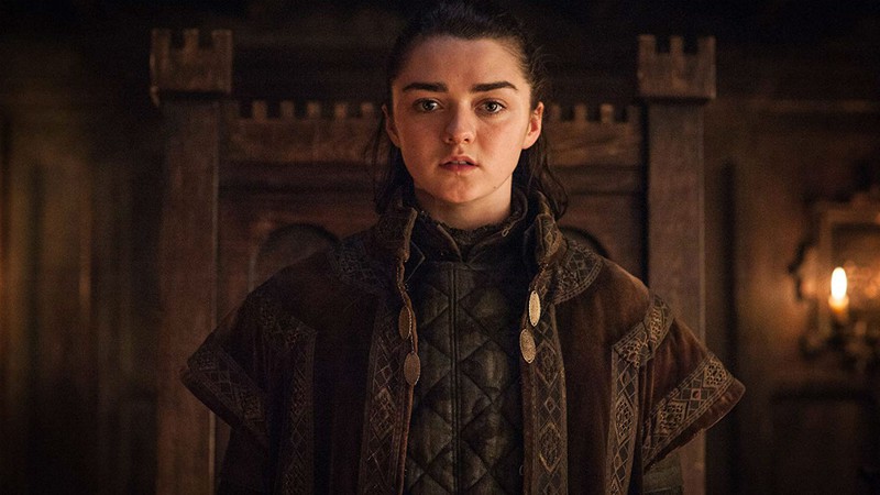 Maisie Willams como Arya Stark em Game of Thrones (Foto: HBO / Divulgação)