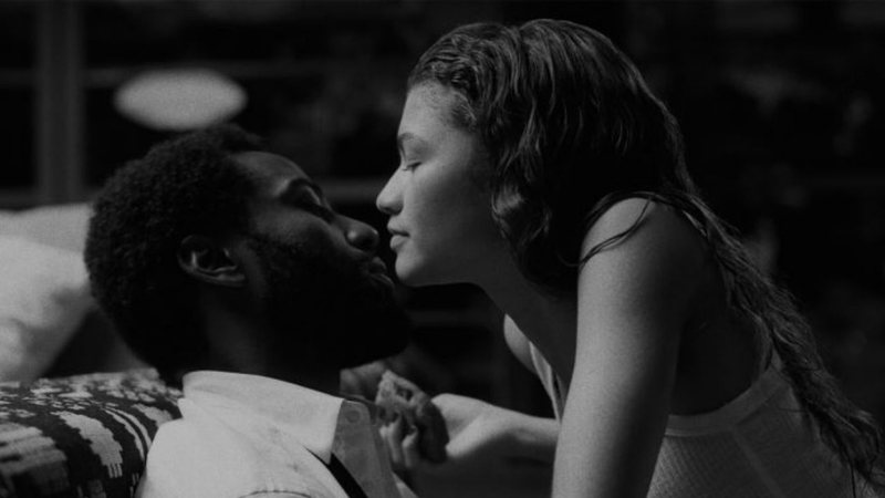 Zendaya e John Washington em Malcolm & Marie (Foto: Divulgação)