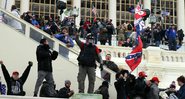 Manifestantes pró-Trump invadiram o Capitólio, sede do Congresso dos Estados Unidos  (Foto: Tasos Katopodis/Getty Images)