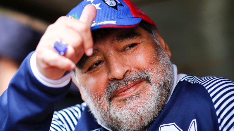 Diego Maradona (Foto: Marcos Brindicci/Getty Images)