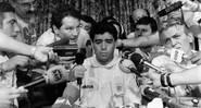 Diego Maradona na Copa do Mundo de 1994 (Foto: AP /Tim Sharp)