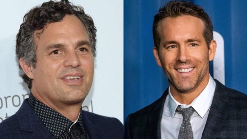 Mark Ruffalo (Foto: Evan Agostini / AP) e Ryan Reynolds (Foto: Charles Sykes/AP Images)