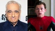 Martin Scorsese (Foto: Kimberly White / Getty Images) / Tom Holland como Peter Parker (Foto: Reprodução / Marvel)