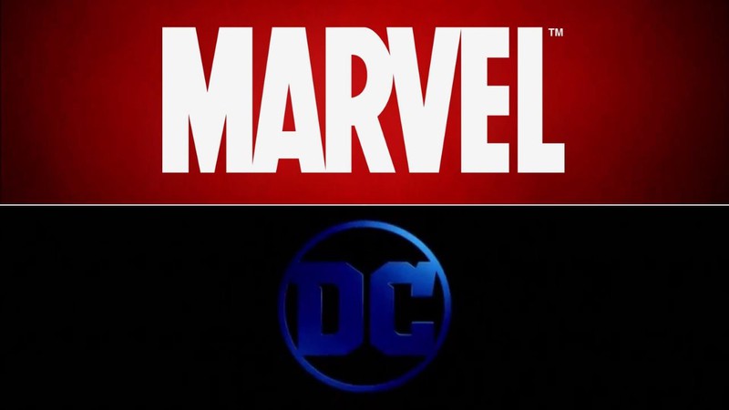 Logos da Marvel e da DC (Foto:Montagem)