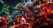 Vídeo feito por fã de luta entre os heróis da Marvel e DC Comics (Foto: Reprodução/YouTube)